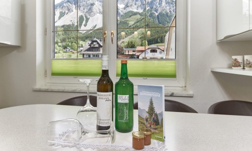Blick aus der Küche