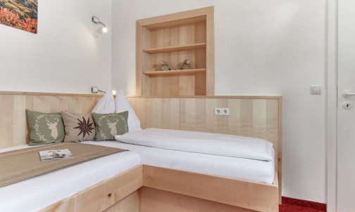 2 Einzelbetten im Appartement
