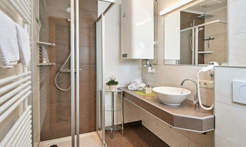 Badezimmer im Haus Herma in Ramsau