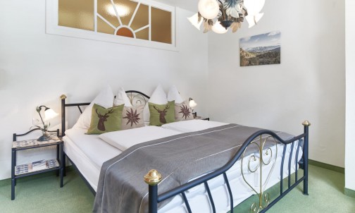Schlafzimmer im Appartement