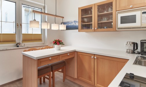 Küche im Single-Appartement