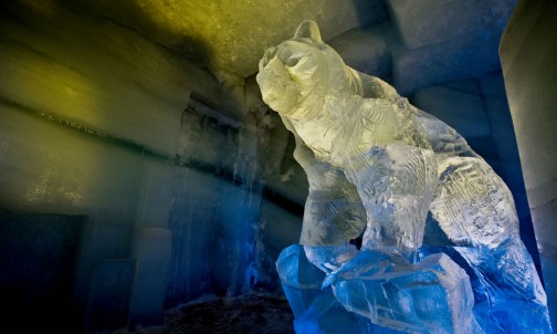 Eisskulptur im Dachstein Eispalast © smo-photography