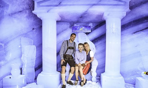 Photopoint im Dachstein Eispalast © Brandlion-Christoph Buchegger