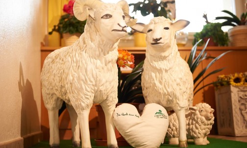 Schafe als Dekoration in Ihrem Urlaubszuhause in Ramsau am Dachstein