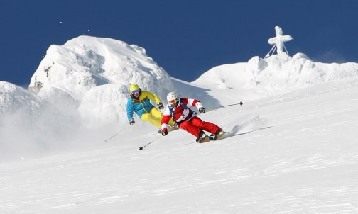 Skifahren am Dachstein Gletscher