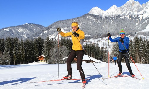 Langlaufloipen für Skating und klassischen Stil in Ramsau © Photo-Austria HP Steiner